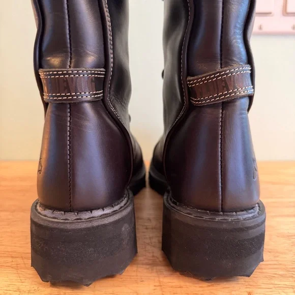 Fluevog Jessamy Knee-High Lace-Up Boots Size 6.5 - Picture 10 of 15